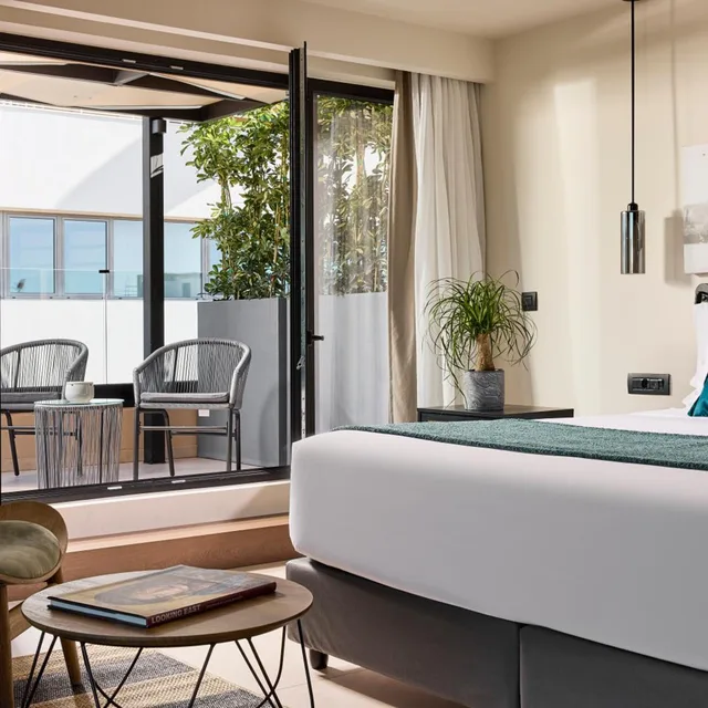 جناح تنفيذي بإطلالة على المدينة بشرفة، Athenarum Portus Life & Style Hotel Piraeus 9/10