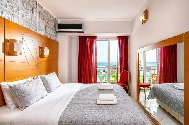 غرفة قياسية بسريرين منفصلين بإطلالة على المرفأ، Life Hotel 2/10