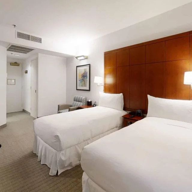 غرفة قياسية بسرير مزدوج أو سريرين منفصلين، Club Quarters Central Loop 1/6
