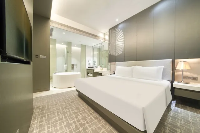 غرفة تنفيذية بسرير كينج، Hangzhou Tower Hotel 5/10