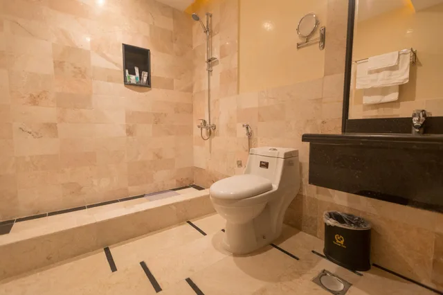 شقة ديلوكس بسرير مزدوج بغرفة نوم واحدة، رؤوم ان سكاكا(Raoum Inn Hotel Apartments Sakaka) 4/4