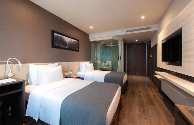 غرفة ديلوكس بسريرين منفصلين، Alana Nha Trang Beach Hotel 3/6