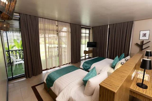 Garden Suite, 1 Queen and 1 Single Bed، Ombak Villa Langkawi 1/4