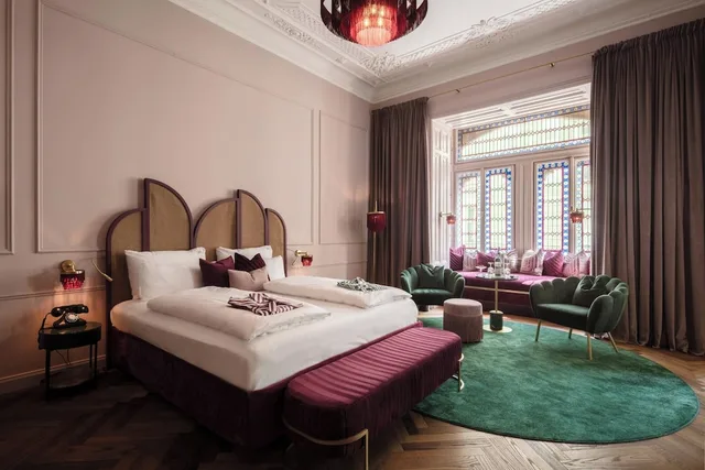 جناح جونيور مفردة بسرير مزدوج في طابق مرتفع، Hotel Josefine 4/10