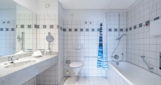 غرفة كومفورت ثلاثية بسرير مزدوج، Plaza Hotel Zwickau 7/7