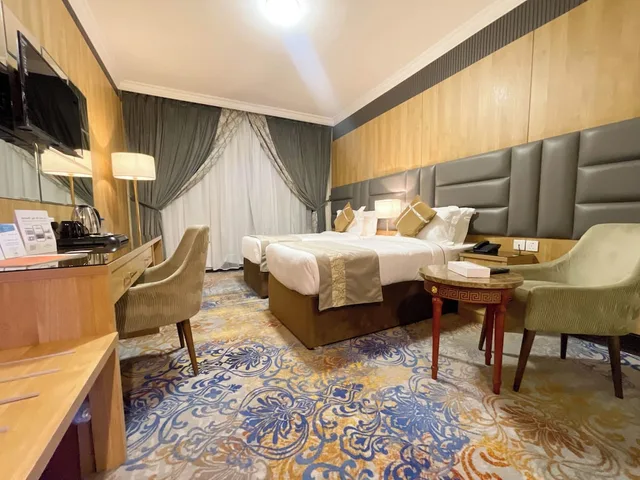 غرفة قياسية بسريرين منفصلين، فندق زوار العالمي(Zowar Alalami hotel) 4/10