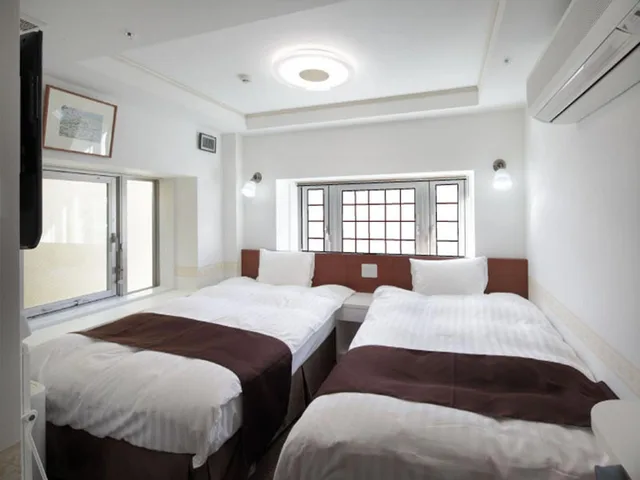 Room, Twin Beds, Checkin Shijokarasuma 1/1