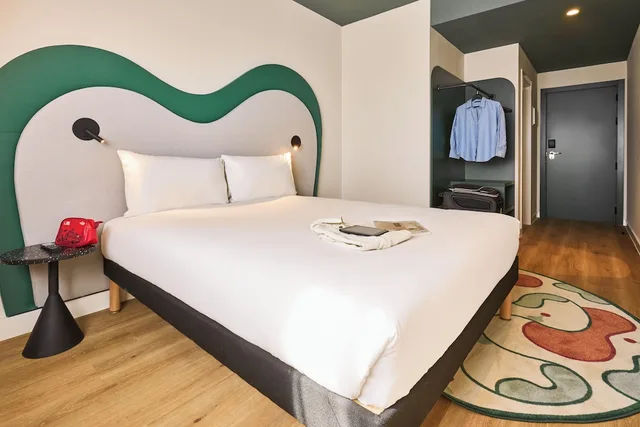 غرفة سوبيريور بسرير مزدوج مع أريكة، Ibis Styles Madrid Airport Valdebebas 1/10