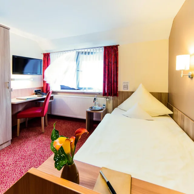 غرفة قياسية مفردة، Ambient Hotel Am Europakanal 3/10