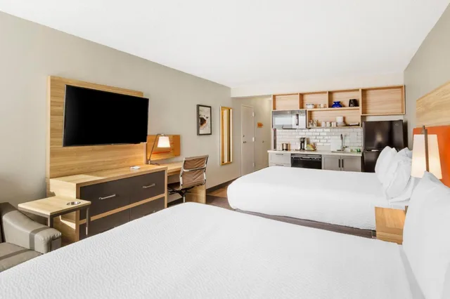 جناح استوديو بسرير كوين يُسمح فيها بالحيوانات الأليفة لذوي الإعاقة، Candlewood Suites - Roanoke - Valley View, an IHG Hotel 1/4
