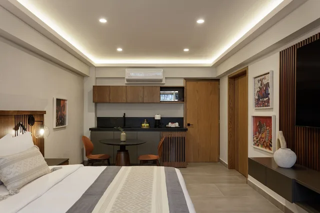 غرفة جونيور بسرير كينج، Origen 438 Luxury Boutique Hotel 4/6