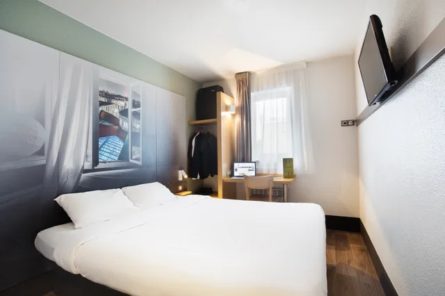 غرفة قياسية بسرير مزدوج، B&B Hotel Lyon Saint Bonnet Mid Plaine 2/6