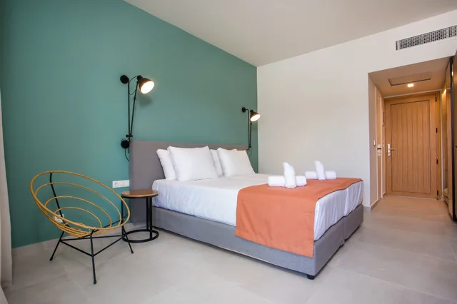 غرفة ديلوكس بسريرين منفصلين بغرفة نوم واحدة، Mazoren Art Hotel 6/9