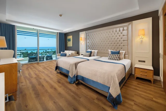 غرفة ديلوكس بإطلالة على البحر، Sueno Hotels Deluxe Belek 2/8