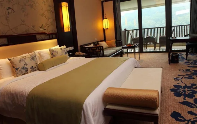 غرفة تنفيذية بسرير مزدوج بإطلالة على البحيرة، Cixi Hangzhou Bay Hotel 2/2