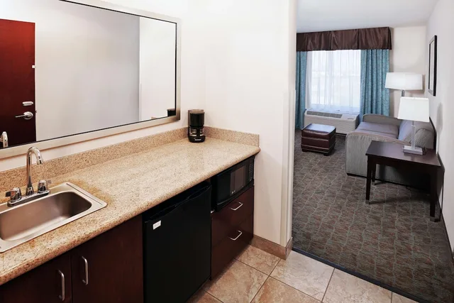 جناح استوديو بسرير كينج مع أريكة، Hampton Inn & Suites Liberal 1/1