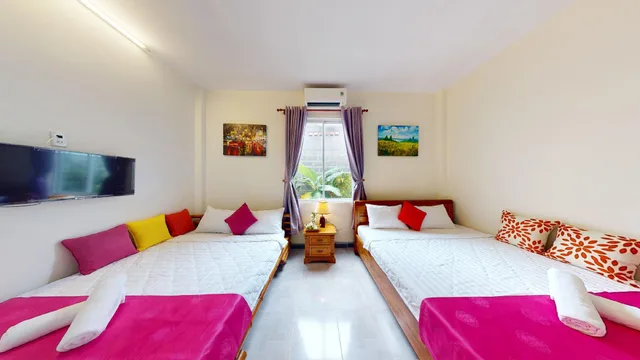بنغل بسريرين مزدوجين، Muine Sunlight Villa 1/2