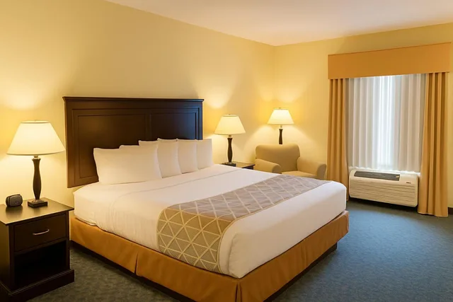 غرفة بسرير كينج، Ambassador Inn and Suites Tuscaloosa 1/3