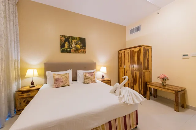 جناح بسرير كينج وسريرين منفصلين بغرفتي نوم، Ewan Tower Hotel Apartments 1/8