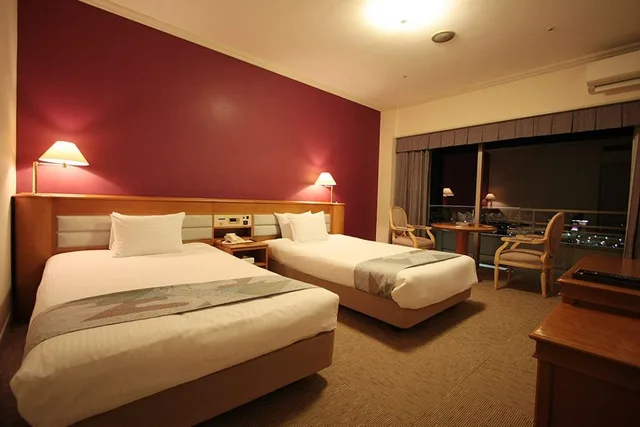 جناح ركني بسريرين منفصلين، Sendai Hills Hotel 2/3