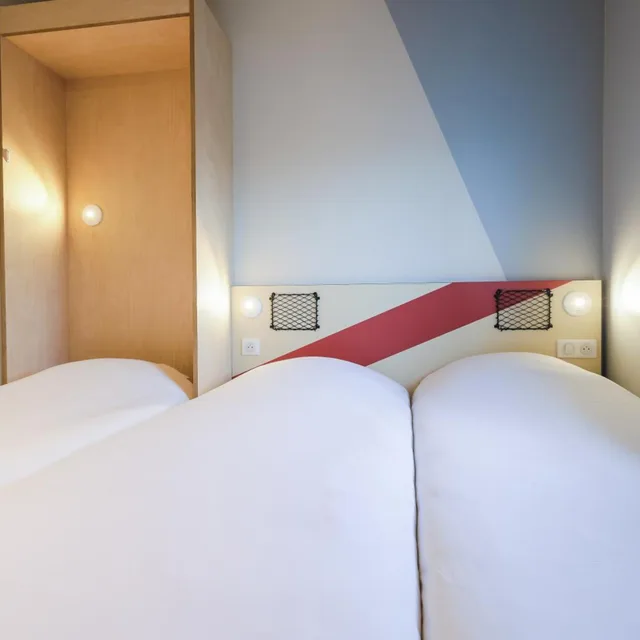 غرفة ثلاثية بثلاثة أسرّة، Ibis Budget Villemomble 10/10