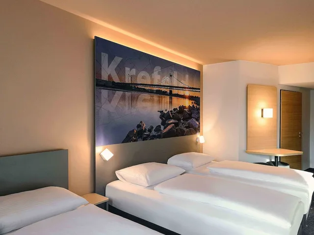 غرفة ثلاثية بثلاثة أسرّة، B&B Hotel Krefeld 1/9