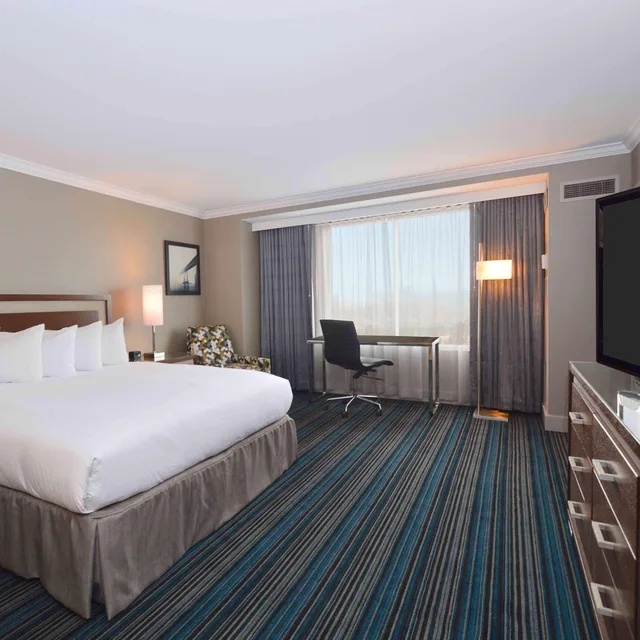 Presidential, 2 Rooms, Suite, King Bed, Doubletree By Hilton Newark Fremont 1/1
