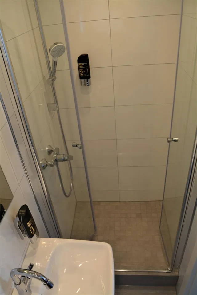 غرفة ديلوكس بسرير مزدوج أو سريرين منفصلين بإطلالة على المدينة، Hotel BaWu 7/8