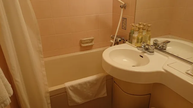غرفة بسريرين منفصلين، Okayama Square Hotel 3/3