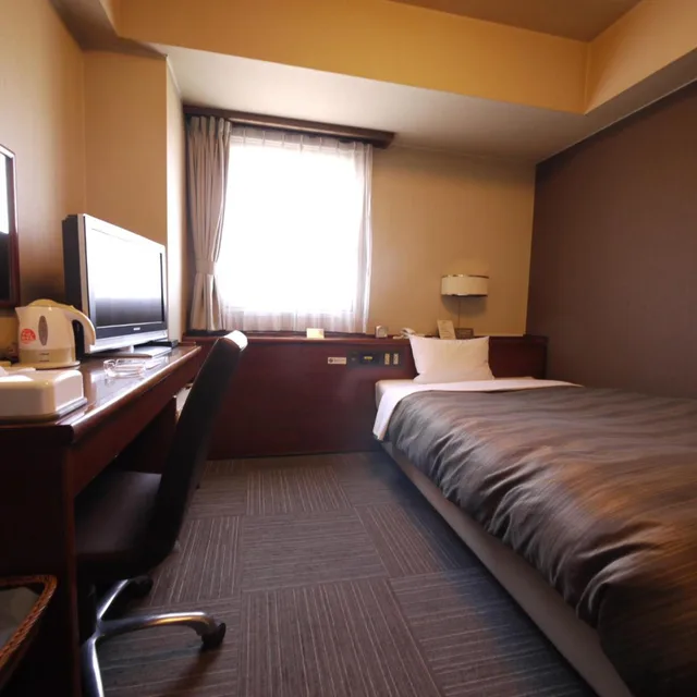 Room, Single, Smoking, Hotel Route-Inn Dai-Ichi Nagano 1/2
