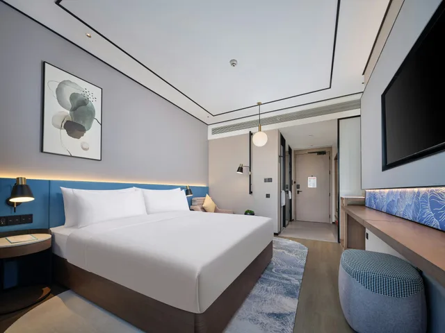 غرفة بسرير كينج، Hilton Garden Inn Ji'nan High-Tech Zone 1/6