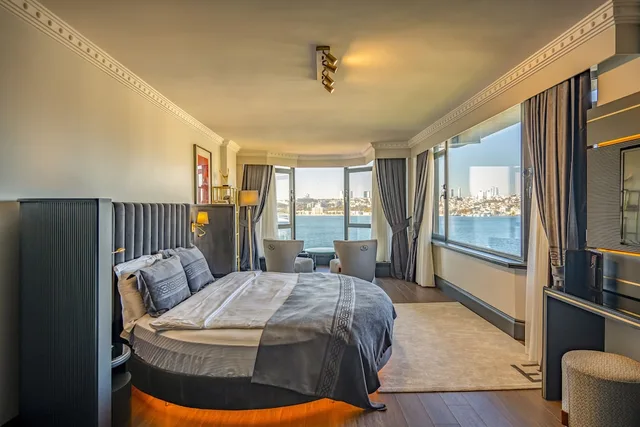 جناح بسرير كينج بإطلالة على البحر بجاكوزي، Sozbir Royal Residence Boutique Class 2/2