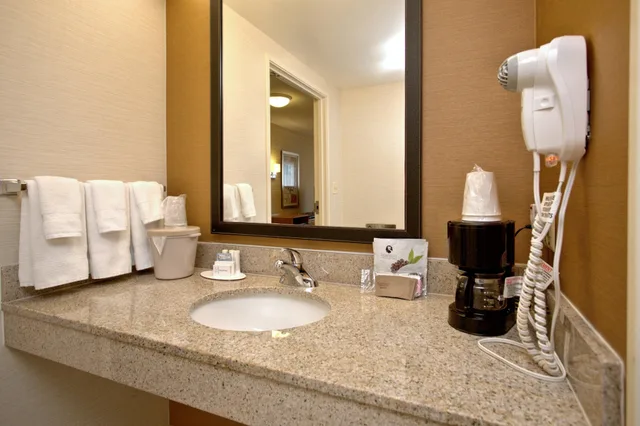 استوديو بسرير كينج مع أريكة، Fairfield Inn Suites By Marriott Edison South Plainfield 2/3