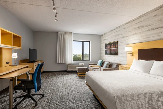 استوديو بسرير كوين، Towneplace Suites By Marriott Harrisburg West Mechanicsburg 2/4
