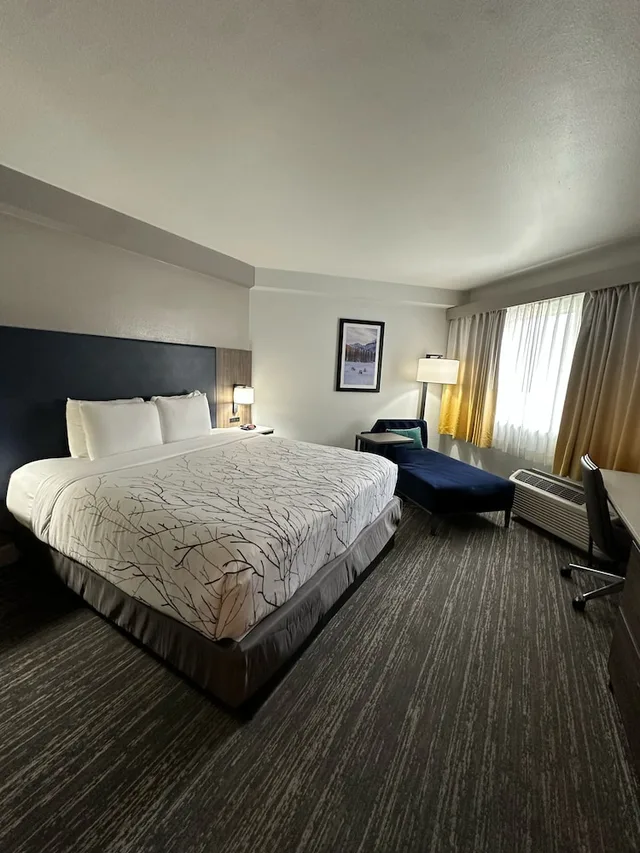 جناح بسرير كينج بإطلالة على المسبح بشرفة مع أريكة، Best Western Denver East 3/10