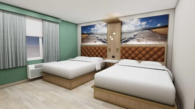 غرفة بسريرين كوين، The Vibes Hotel, Trademark Collection by Wyndham 1/4