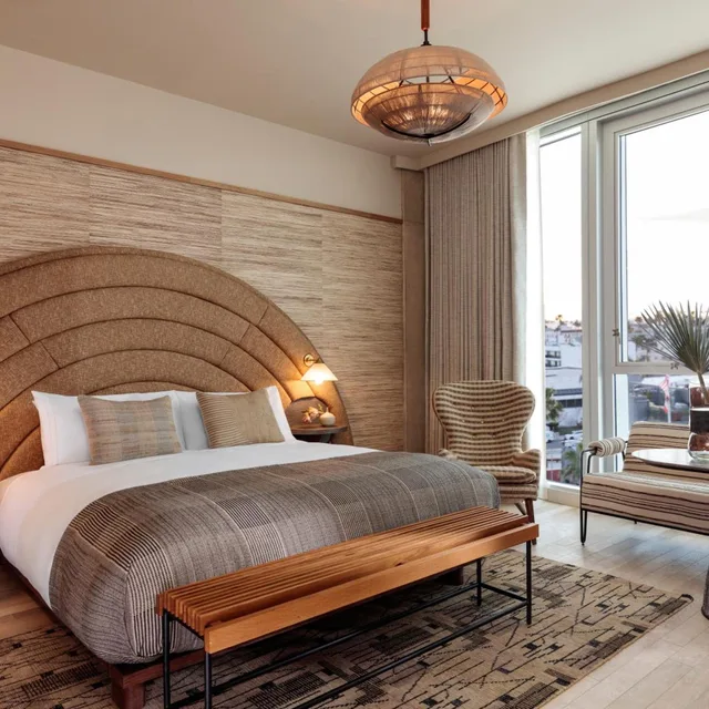 غرفة بريميير بسرير كينج، Santa Monica Proper Hotel 1/5