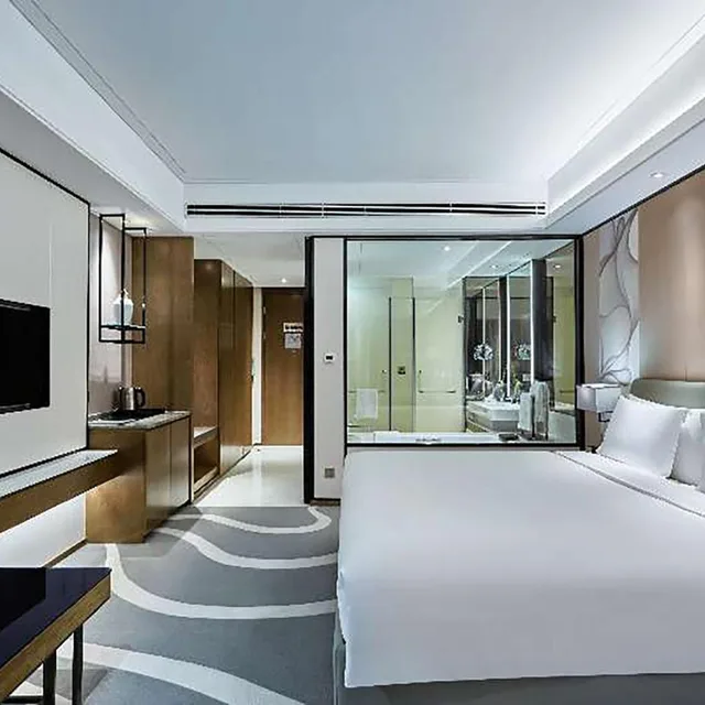 غرفة قياسية بسرير كينج مع دخول الصالة، Crowne Plaza Hangzhou Qiantang 6/9