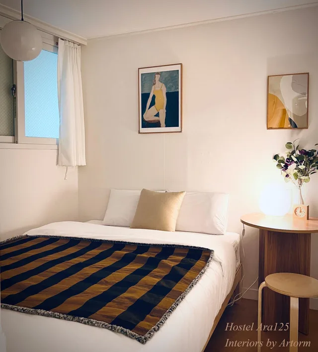 غرفة بسرير مزدوج بحمام خاص، Philstay Myeongdong Central Hotel 1/10