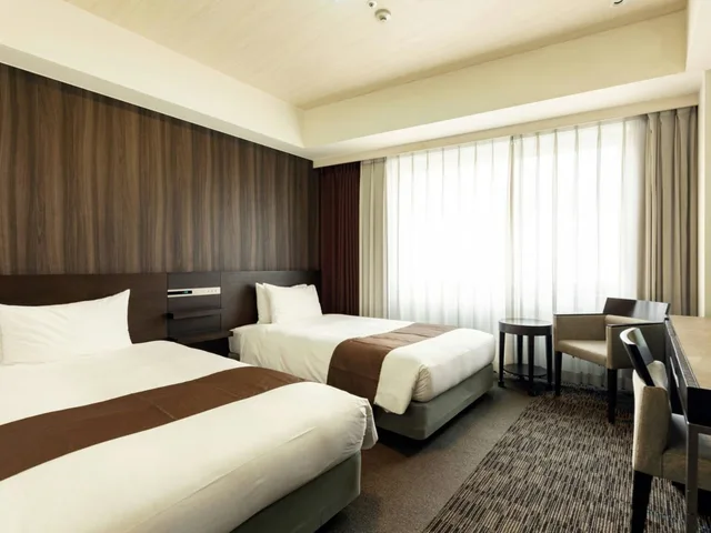 غرفة بسريرين منفصلين، KOKO HOTEL Premier Hakata 1/1