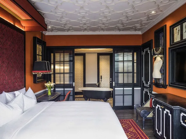 جناح ديلوكس بسرير كينج، Hotel De La Coupole Mgallery 3/8
