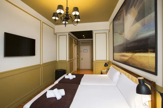 غرفة بسرير مزدوج أو سريرين منفصلين بشرفة، Hotel Olympia Consul Del Mar 7/10