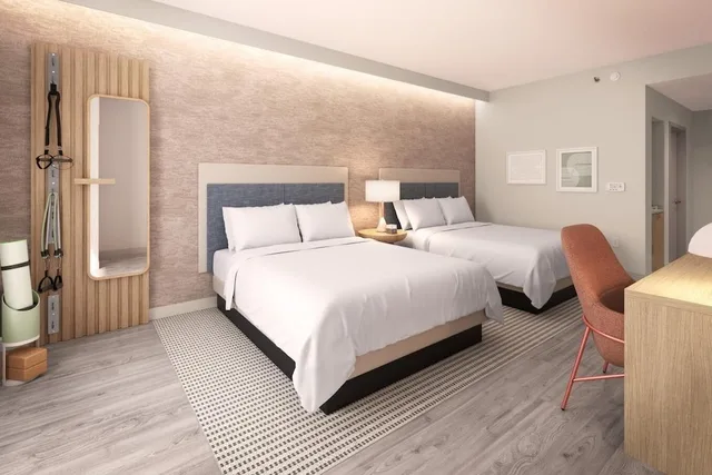 غرفة قياسية بسريرين كوين، Even Hotel Orlando Universal Blvd By Ihg 7/10