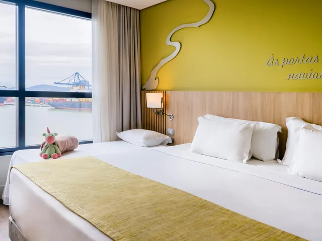 شقة تنفيذية عائلية بسرير كينج بإطلالة على النهر، Mercure Itajai Navegantes 8/10