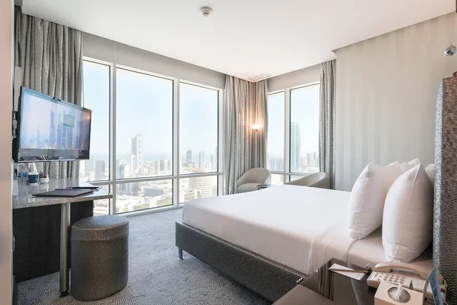 غرفة ديلوكس بسرير كينج، Grand Majestic Hotel Kuwait 3/7