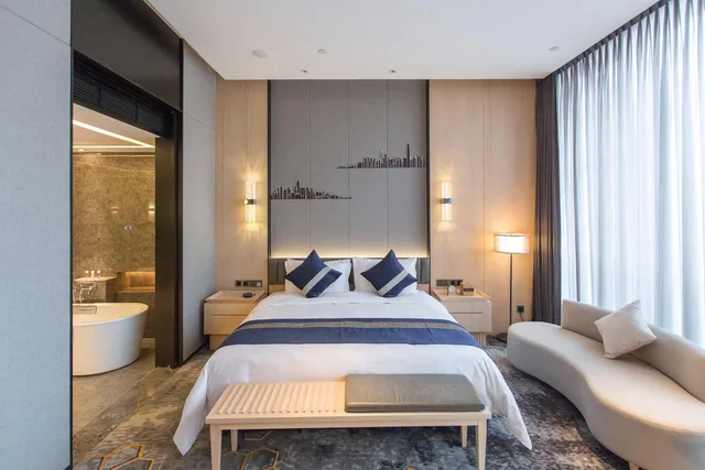 غرفة تنفيذية بسرير كينج، Grand Metropark Hotel Liyuan Chongqing 2/10