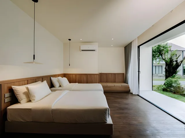 جناح بسريرين منفصلين، Shanti-Retreat 1/2