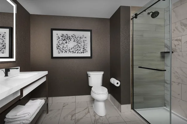 جناح استوديو بسرير كينج بشرفة مع أريكة بحوض استحمام، Embassy Suites by Hilton Pigeon Forge Resort 4/7