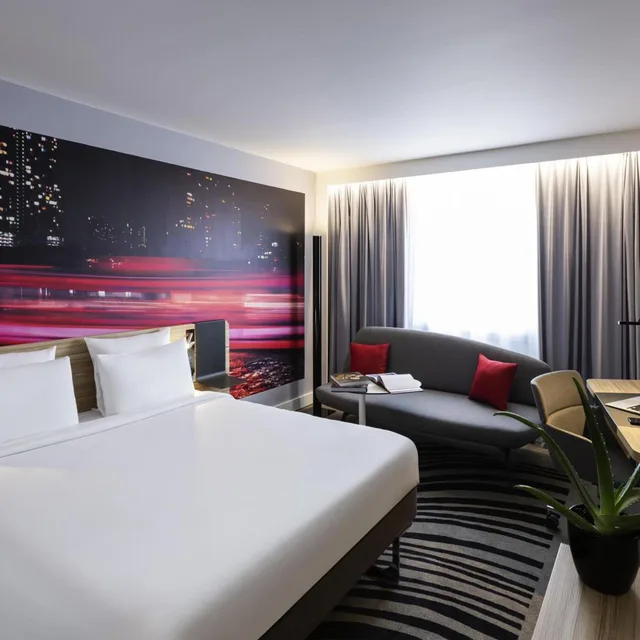 غرفة ديلوكس بسرير مزدوج، Novotel Bordeaux Centre 1/10