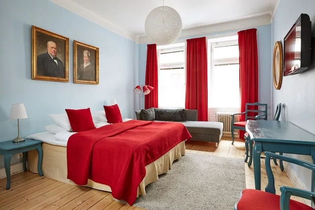 Room, Triple, Twin Beds, Shared Bathroom, Sofa, Hotel Hornsgatan 1/10